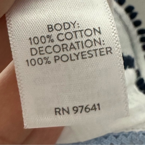 J.Jill White Gauze Shirt Top Pom Pom Tassels - Picture 7 of 7